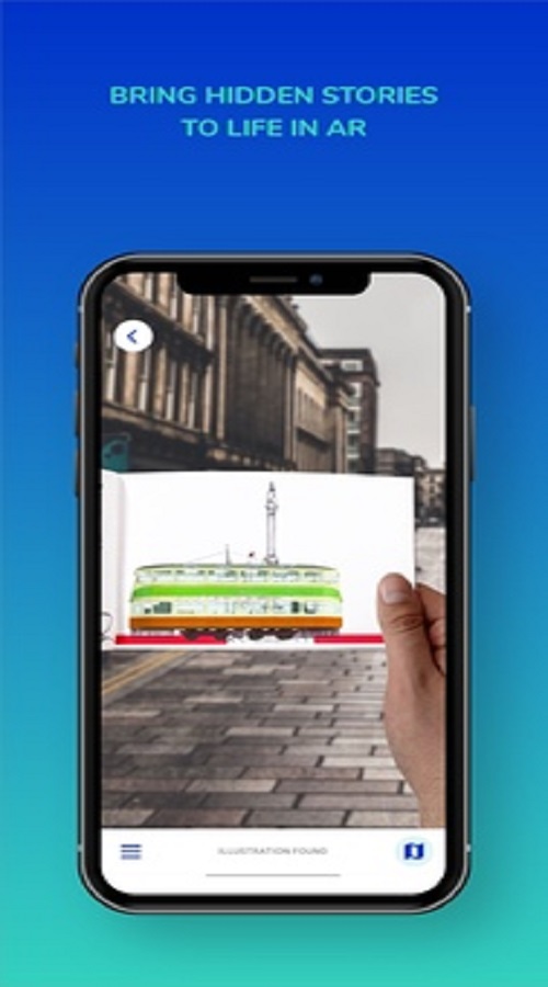 SENSEcity AR - City Tour Guide AR App screenshot 5